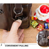 Large Capacity Waterproof Chest Bag With Phone Holder - Black