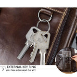 Large Capacity Waterproof Chest Bag With Phone Holder - Black