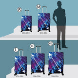 Thick Elastic Luggage Cover for Outdoor Travel - Fits 22-24 Inches - T-016 - S (17-20 Inches)