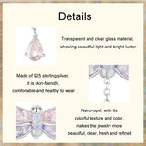 925 Sterling Silver Dragonfly Tassel Beads