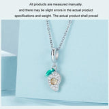 925 Sterling Silver Mango Bracelet Pendant