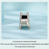 925 Sterling Silver Rose Gold Off Road Diy Beads