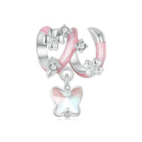 925 Sterling Silver Fantasy Butterfly Beads