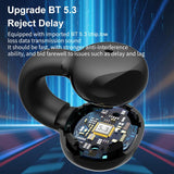 Wireless Sport Earbuds with Comfort Fit - no Ear Pain - Black