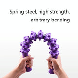 Deep Muscle Relaxer Roller For Fitness & Yoga - Purple