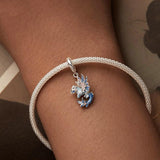 925 Sterling Silver Dragon Pendant Beads