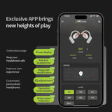 Bluetooth Earphones with Ear-mount Design - Grey