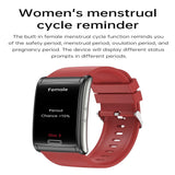 Smart Watch With Heart Rate And Blood Pressure Monitoring - Colour Screen - Black