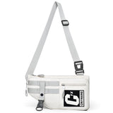 Large Sports Shoulder Bag With Multiple Pockets 2502 - Beige
