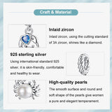 925 Sterling Silver Adorable Crab Pendant