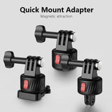 3-piece Magnetic Gimbal Base Adapter for Gopro / Insta360 Go 3 Action Camera