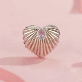 925 Sterling Silver Diy Love Beads & Platinum