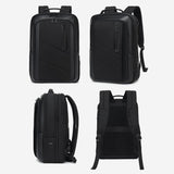 18 Inch Waterproof Double Shoulder Backpack With Usb Black