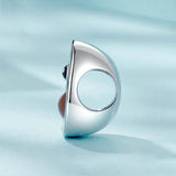 925 Sterling Silver Diy Cute Avocado Beads & Platinum