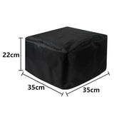 35x35x22cm Durable Oxford Cloth Projection Dust Cover - Black