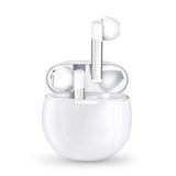 Wireless Tws 5.0 Earbuds with 650mah Charging Case & Language Wakeup - White