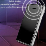 16Gb Portable Bluetooth Mp3 / Mp4 Music Player Black - 8Gb