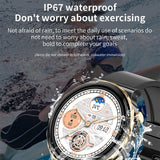 1.28 Inch Dual Mode Sport Smart Watch Support Bluetooth Call / Sleep / Blood Oxygen / Heart Rate / Blood Pressure Health Monitor - Black