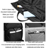 20 Inch Waterproof Foldable Travel Handbag - Black