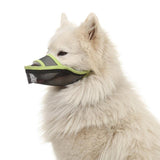 Dog Mouth Cover Anti-Bite Mesh Dog Mouth Cover Medium And Large Dogs Anti-Drop Mask Xs - Gray