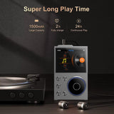 2.4 Inch Hifi Bluetooth Music Player Dsd256 Mastering Sound Quality 16Gb+16Gb Memory - Gray - 16Gb+8Gb