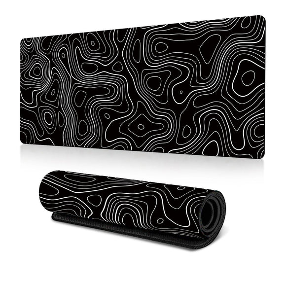 Abstract Gaming Mouse Pad 300 X 600 X 2Mm - Abstract Fluid 25 - 300X700X2Mm