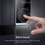 2.4 Inch Touch Mp4 / Mp3 Player 8Gb Memory E Book / Alarm / Timer No Bluetooth - Red