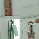 13-13.3 Inch Laptop Bag Crossbody Briefcase in Oxford Cloth - Black - 14 - 14.6 Inch