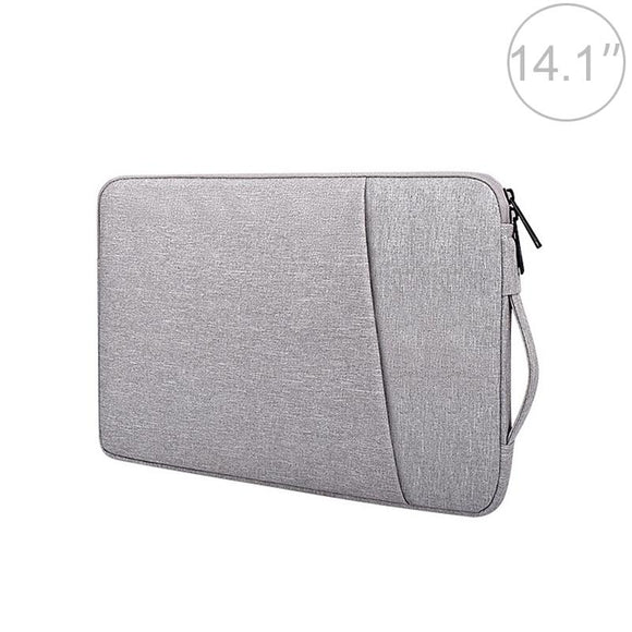 14.1 Inch Laptop Felt Sleeve Protective Case Carrying Bag - Grey