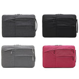13.3 Inch Business Laptop Liner Bag - Polyester Zipper Closure - Black