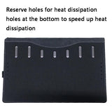 15.6 Hp Spectre X360 15-Eb Laptop Case - Pu Leather - Blue