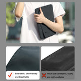 13 Inch Multi-layer Laptop Sleeve - Waterproof & Shock-absorbing Storage Bag - Black - 14 Inch