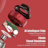 12-Speed Electric Cupping Massage Device Fast Charging - Blue