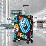 Thick Elastic Luggage Cover for Outdoor Travel - Fits 22-24 Inches - T-016 - M (20-22 Inches)