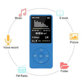 8Gb Portable Lcd Fm Radio Mp3 Mp4 Player - Black 8Gb