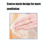 18-inch Cartoon Children's Electric Fan with All-inclusive Mesh Protection Net and Anti-pinch Hand Cover - Little Gray Wolf