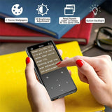 16Gb Portable Bluetooth Mp3 / Mp4 Music Player Black - 16Gb