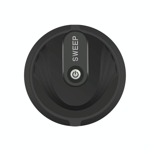 Efficient Household Hair Cleaner - Smart Sweeping Robot - Black
