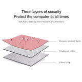 14.1 Inch Laptop Carrying Bag with Shoulder Strap - Handheld Briefcase Style - Black