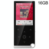 2.4 Inch Touch Mp4 / Mp3 Player 16Gb Memory E Book / Alarm / Timer No Bluetooth - Red