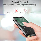 16Gb Portable Bluetooth Mp3 / Mp4 Music Player Black - 32Gb