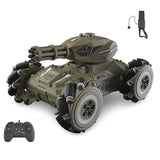 Drift Rc Car - Dual Control Universal Wheels - Blue