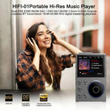 2.4 Inch Hifi Bluetooth Music Player Dsd256 Mastering Sound Quality 16Gb+16Gb Memory - Gray - 16Gb+32Gb