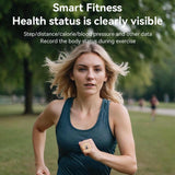 Smart Health Ring Temp Heart Rate Bp Reminder - 65Mm