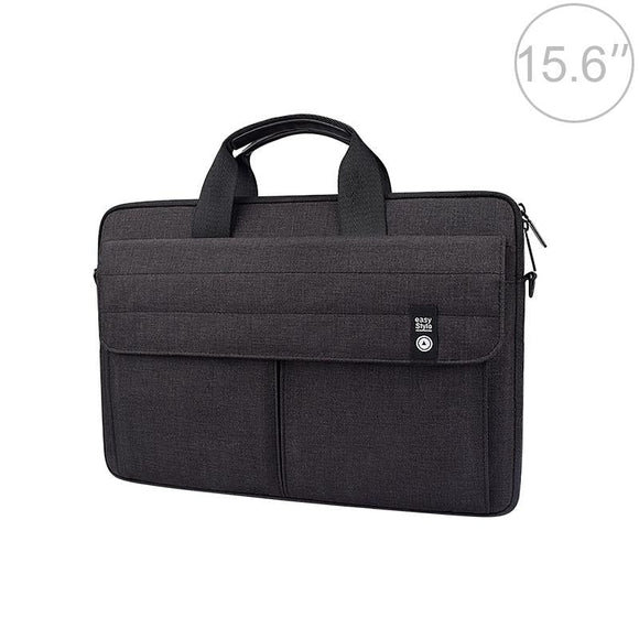 15.6 Inch Laptop Handheld Briefcase Storage Bag - no Shoulder Strap - Black