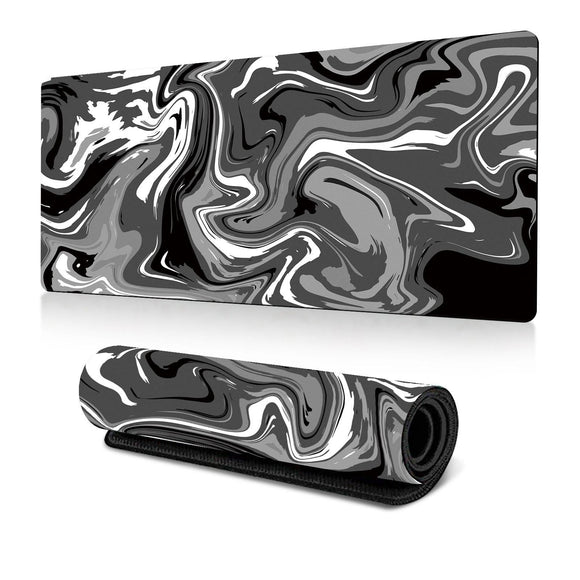 Abstract Gaming Desk Mat 300 X 600 X 2Mm - Abstract Fluid 2 - 400X900X2Mm
