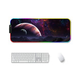 Rgb Non Slip Mouse Pad With Thermal Transfer - Vast Starry Sky