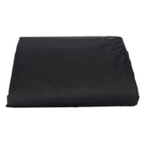 210x270x85cm Black Outdoor Corner Sofa Cover for Garden Furniture