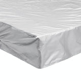 244x244x90cm Waterproof & Dustproof Cover for Bathtub Swimming Pool Table & Chair - Protects from Falling Leaves - Black