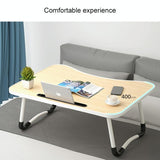 Adjustable Folding Laptop Desk with Non-slip W-shaped Legs - Portable and Compact - Hcb5116A